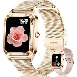 1.6'' Smart Watches for Women IP67 Waterproof Fitness Tracker Watch for iPhone